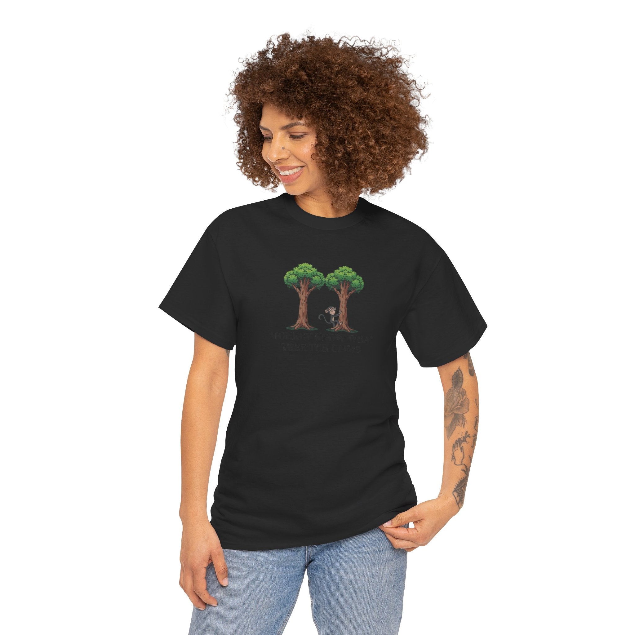 "Monkey Know" - Trinbago Culture Inspired T-Shirt