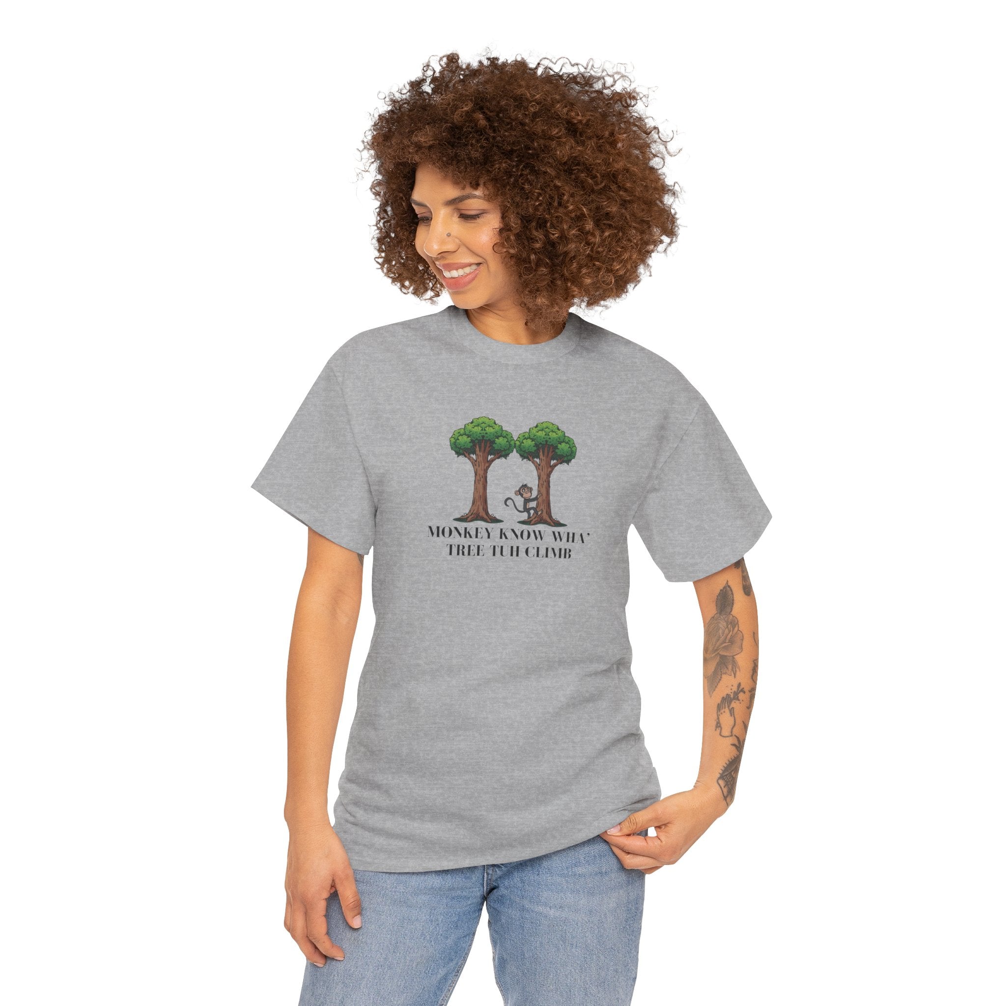 "Monkey Know" - Trinbago Culture Inspired T-Shirt