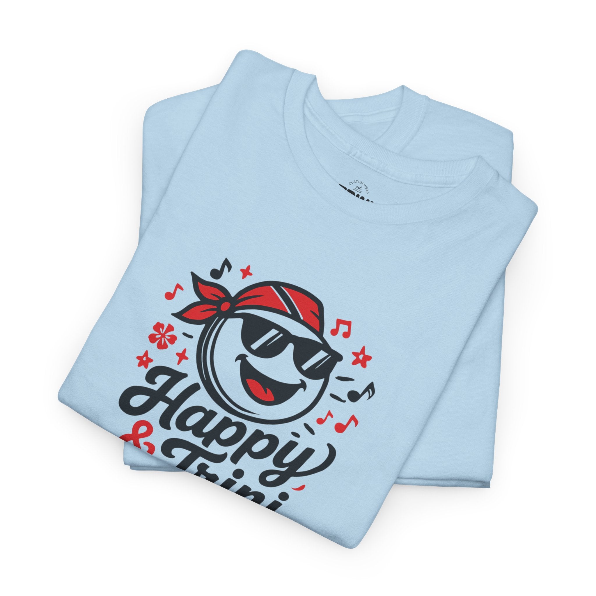 "Happy & Trini" -  Trinbago Culture Inspired T-Shirt