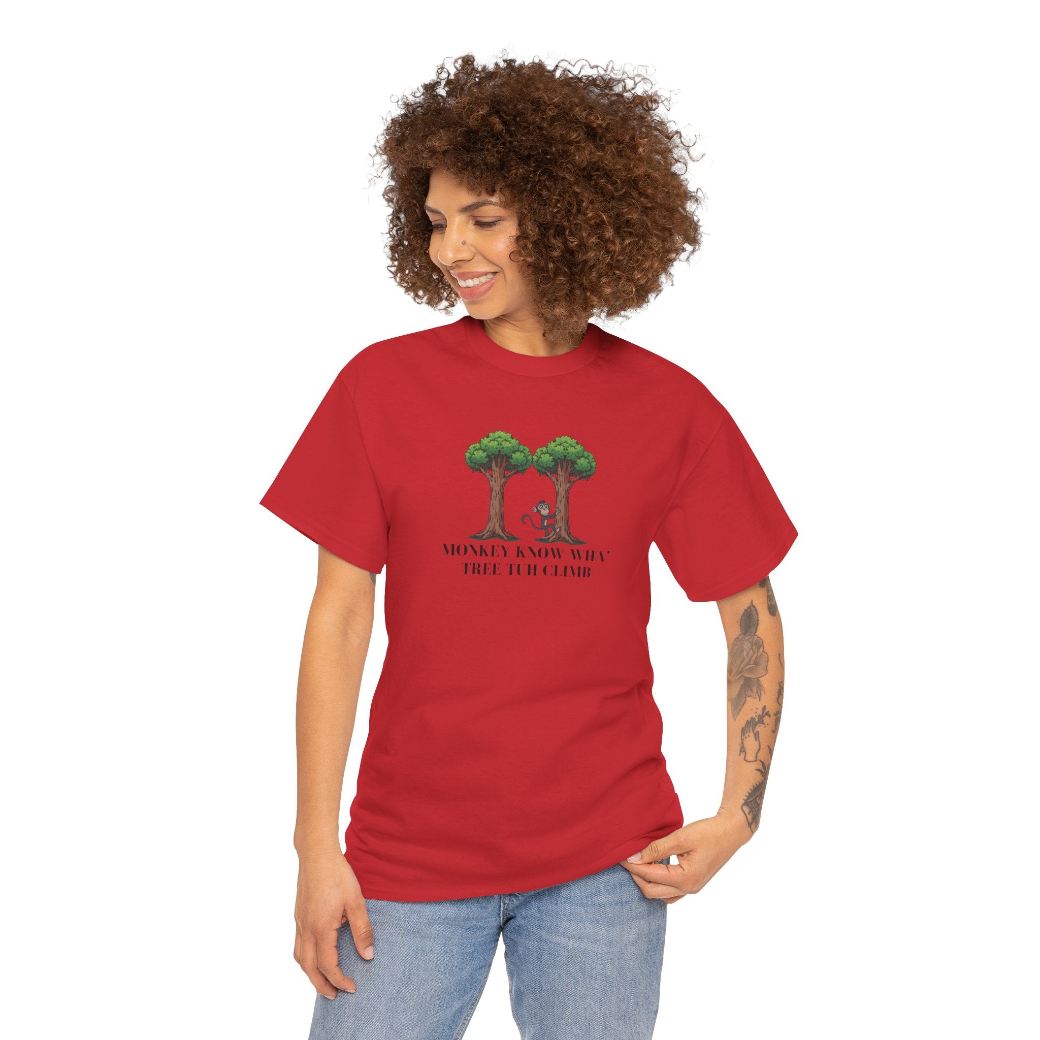 "Monkey Know" - Trinbago Culture Inspired T-Shirt
