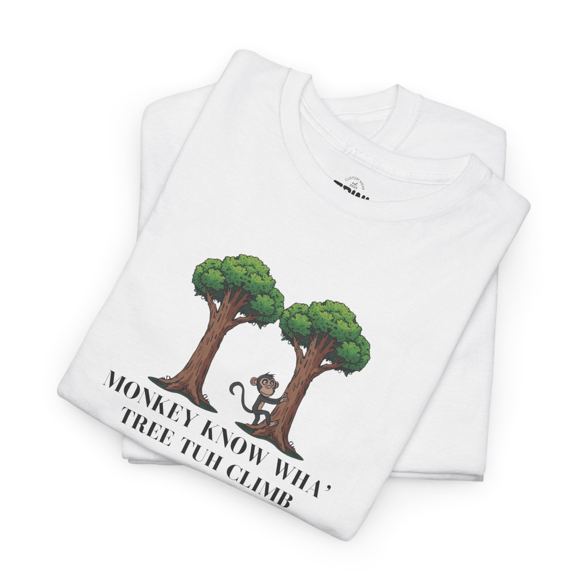 "Monkey Know" - Trinbago Culture Inspired T-Shirt