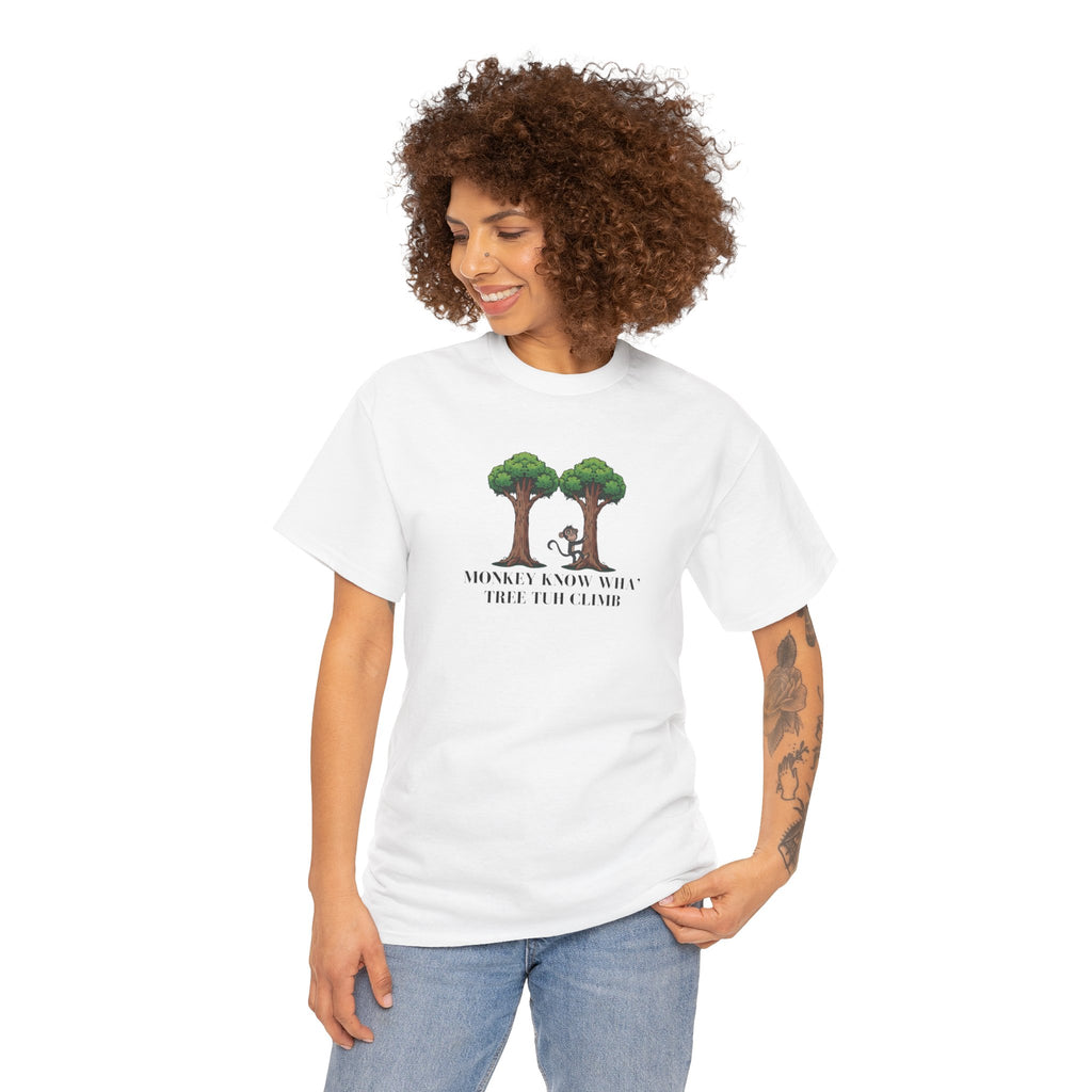 "Monkey Know" - Trinbago Culture Inspired T-Shirt